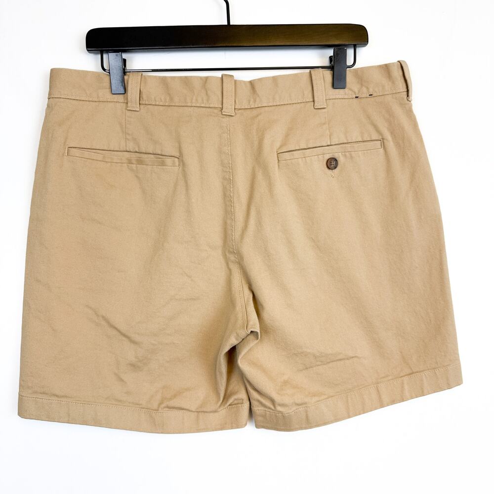 J.Crew Mens 7” Flex Chino Shorts Khaki Beige - 34 - Picture 3 of 8